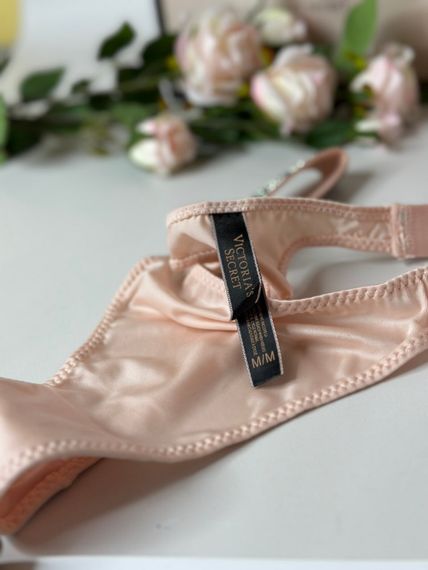 Труси жіночі Victoria's Secret Very Sexy Thongs Pink wu077-3 | Зображення 1