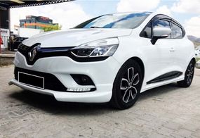Передняя Lip накладка DPT (HB, Под окрашивание) для Renault Clio IV 2012-2019 гг
