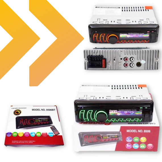 Автомагнітола XPRO MP3 WMA RCA 4х50W чорного кольору (MER-12631_815)
