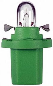 Указательная лампа накаливания NARVA 17057 12V 2W BAX10D YELLOW-GREEN