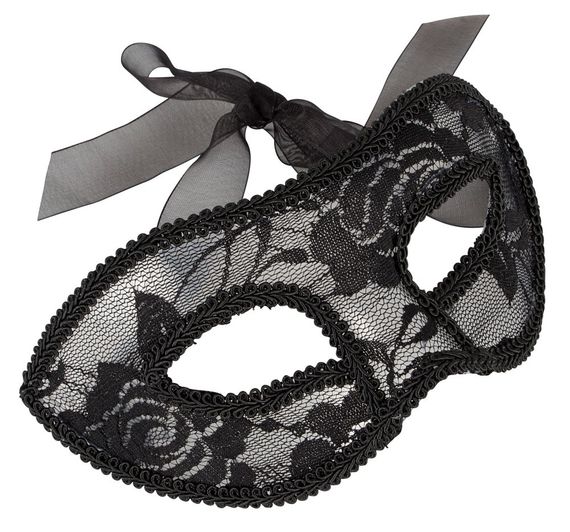 Маска на глаза - 2480271 Cottelli Collection Lace Eye Mask Black Sex Aura | Зображення 3