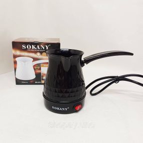 Электрическая турка Sokany SK-219 500мл 500Вт для кофе Black MY-55