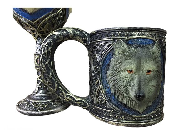Подарунковий набір Чашка Келих 3D Вовк Подарунок | Зображення 7