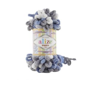 Пряжа ALIZE PUFFY COLOR 6075 алізе пуффі колор