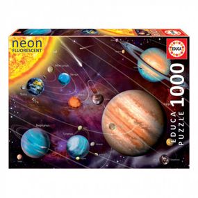 Пазл Educa неон - Солнечная система 1000 элементов (6425234)