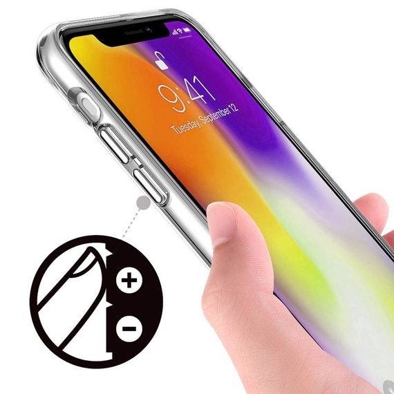 Чохол TPU Space Case transparent для Apple iPhone 11 Pro Max (6.5") Прозорий | Зображення 3