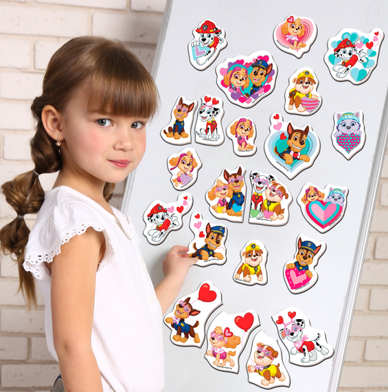 Магніти "Щасливий день" Щенячий патруль Magdum ML4034-04, 22 магніти | Зображення 1