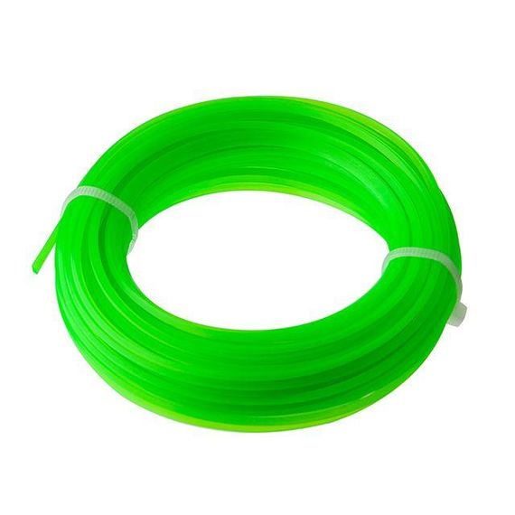 Волосінь для тримера "квадрат", 2,0 мм*15 м INTERTOOL DT-2312 | Зображення 1