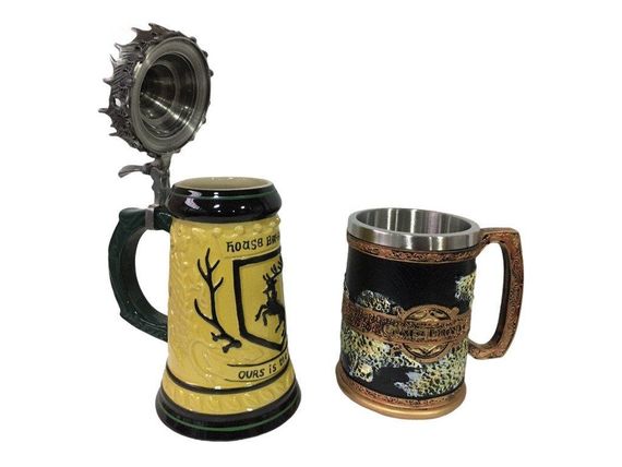 Подарунковий набір Кухоль Game Of Thrones House Герб Баратеонів Гра Престолів і Кухоль Сім Королівств | Зображення 1