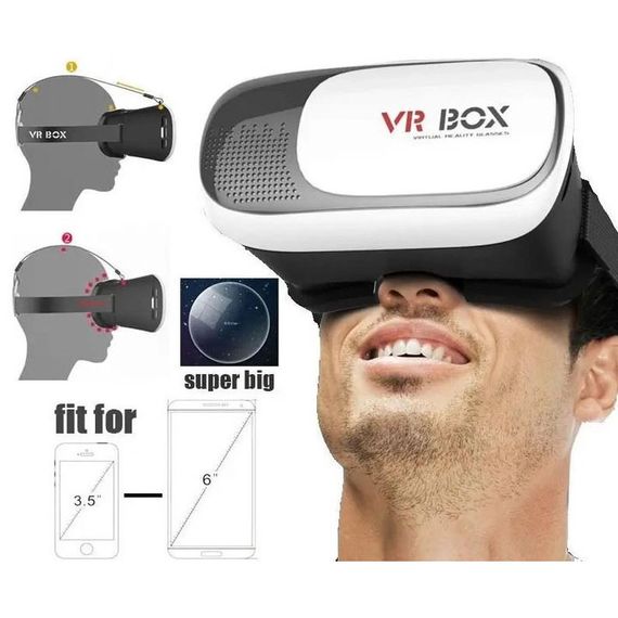 Очки для смартфона VR BOX G2, Очки виртуальной реальности для самсунга VR топ JA-62 | Зображення 7