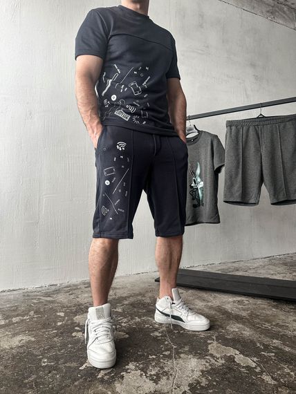 Комплект футболка/шорти ДТФ-петля