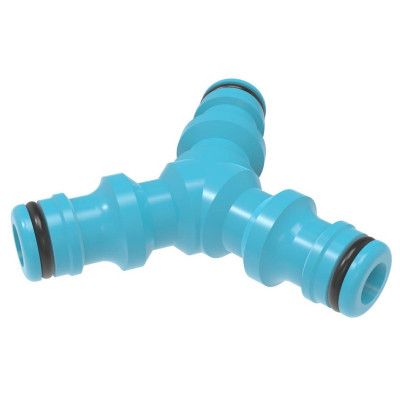 Тройник для шланга Cellfast тройник BASIC 1/2" для муфт 1/2, 3/4" (51-205H) - Топ Продаж!