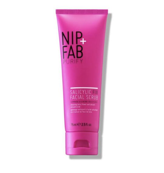 Скраб для обличчя Nip+Fab Salicylic fix facial scrub