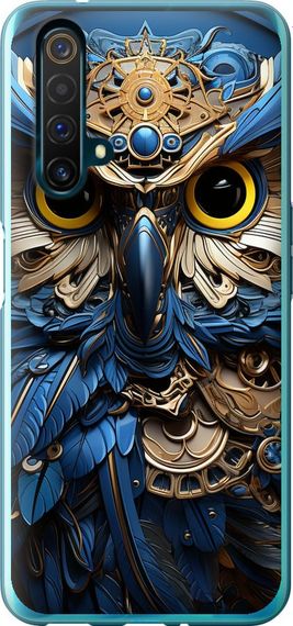 Чехол на Realme X50 Сова v2 "5649u-1894-17620"