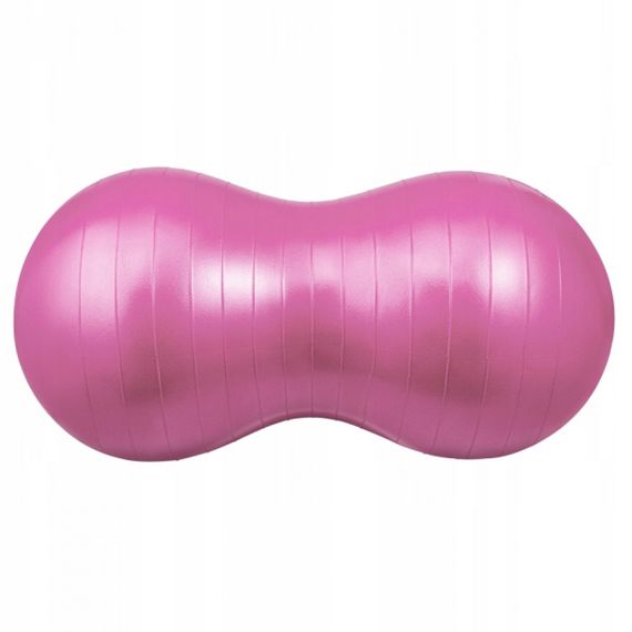 М'яч для фітнесу (арахіс) 4FIZJO Air Ball Peanut 45 x 90 см Anti-Burst Pink (P-5907739318565) | Зображення 3