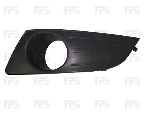 Решетка бампера Renault Logan 04-12 под ПТФ, левая (FPS) 8200838547