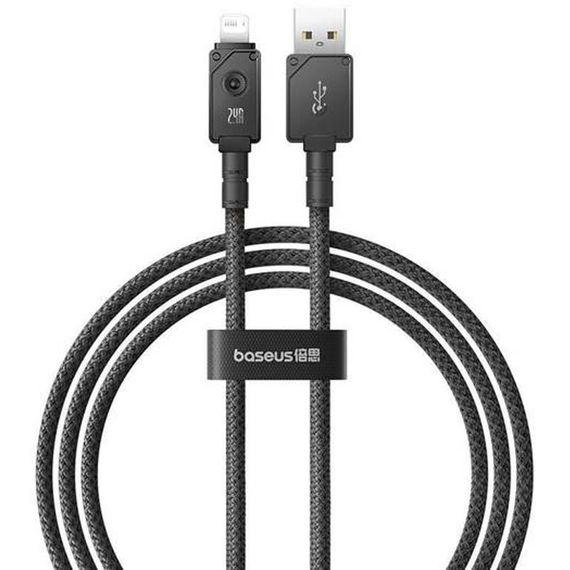 Дата кабель Baseus Unbreakable Series Fast Charging USB to Lightning 2.4A 1m (P10355802111-0)