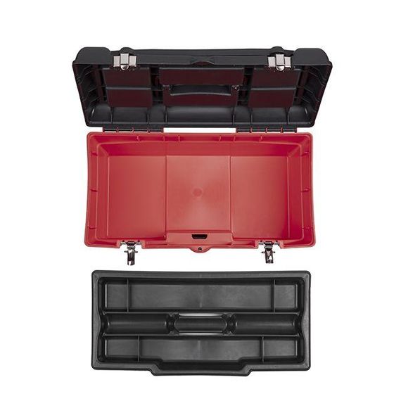 Ящик для інструментів з металевими замками 19" 483*242*240 мм INTERTOOL BX-1119 | Зображення 3