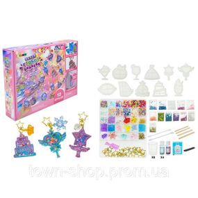 Детский набор для творчества "Resin Fidget Shakers" 9082E 12 силиконовых форм