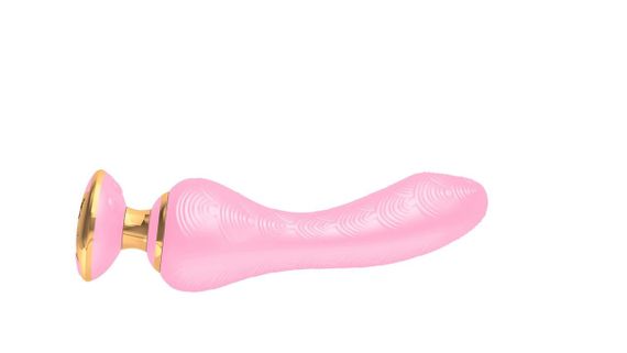 Вібратор для точки G Shunga Sanya Light Pink: Гнучкий стовбур, Ніжний дизайн, Ідеальна G-spot стимуляція | Зображення 1