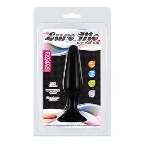 Анальна пробка - Lure Me Butt Plug S Black Sex Aura