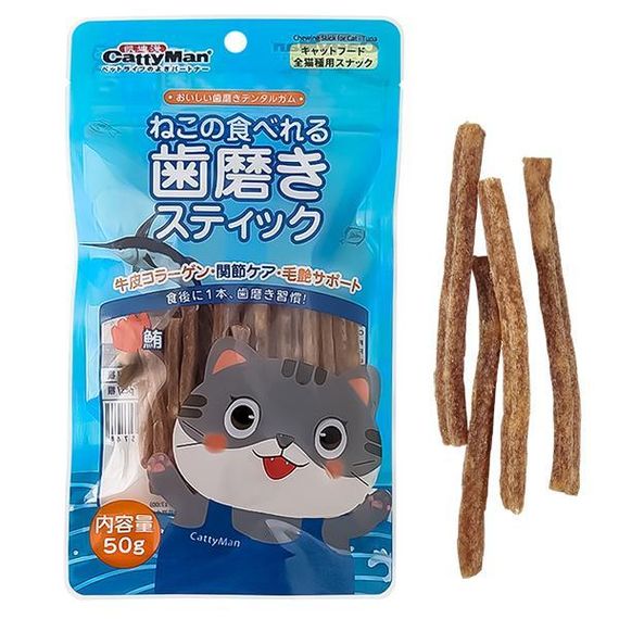 CattyMan Chewing Stick Tuna кэттимен палочка тунец жевательное Ласощі для котов