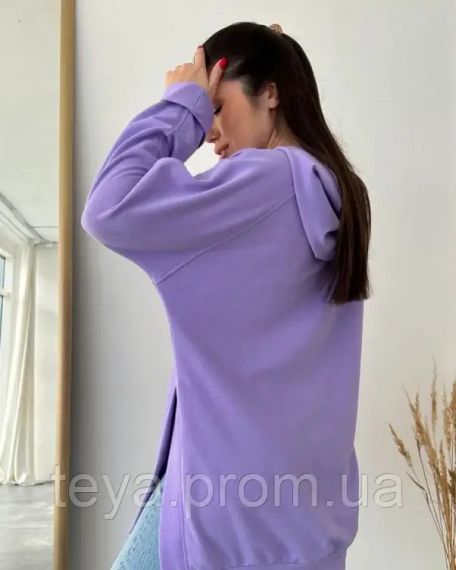 Толстовка колір бузковий розмір XL FI_006998 | Зображення 2
