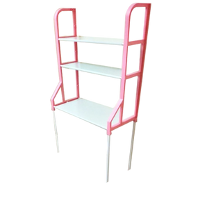 Полиця-стелаж для унітазу Рожева