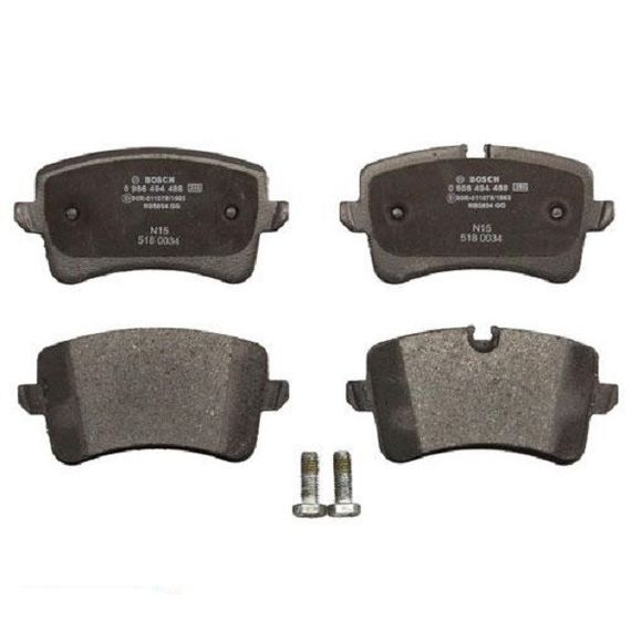 Гальмівні колодки Bosch дискові задні AUDI/A6"2,8-3,0"11> 0986494488
