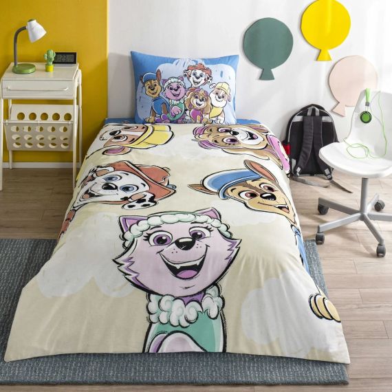 Постельное белье TAC Disney 160×220 см Paw Patrol Cloud