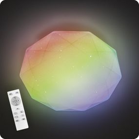 Люстра світлодіодна 517 Xlight RGB з пультом 25Вт Білий (01237)