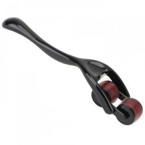 Колесо Вартенберга подвійне, чорне з червоним, 17 см