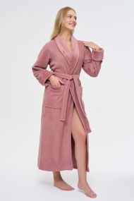Женский халат Nusa 3873 пудровый M