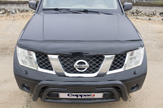 Дефлектор капоту (EuroCap) для Nissan Navara 2006-2015 рр | Зображення 2