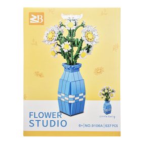 Детский конструктор "Цветы Ромашка" Flower Studio 9106A 537 деталей