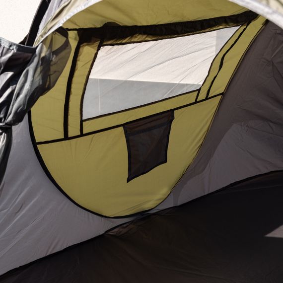 Намет туристичний 245×145×100 (см) кемпінговий для риболовлі 2 х місний Зелений LU-030GR | Зображення 5