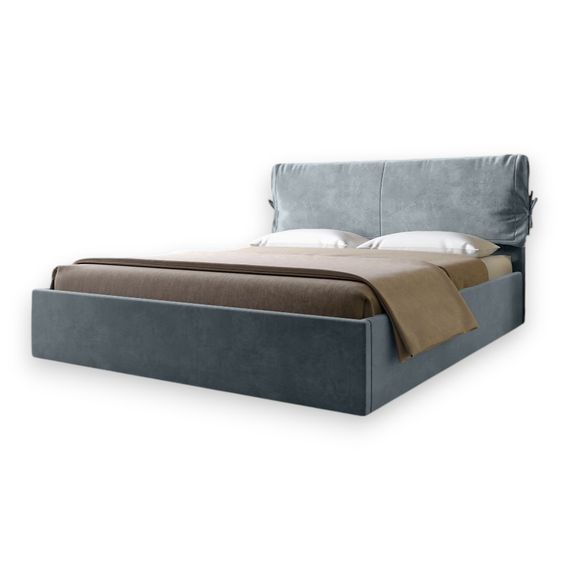 Двоспальне ліжко з м`яким узголів`ям LION Порто Парадіз 90 160х200 см (LION-041746) | Зображення 1