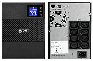Джерело безперебійного живлення Eaton  5SC, 1500VA/1050W, LCD, USB, RS232, 8xC13 (5SC1500i) | Зображення 1