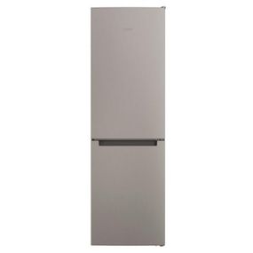 Холодильник з нижньою морозильною камерою Indesit INFC8TI21X0, 2 двері, 231л, 104л, A+, NF, Нержавіюча сталь (INFC8TI21X0)