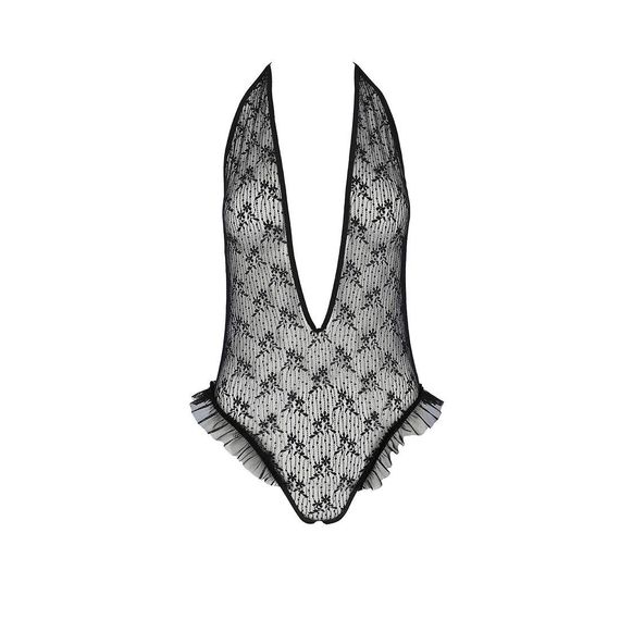 Боді монокіні з глибоким декольте OTAVIA BODY black L/XL Passion, L/XL | Зображення 2