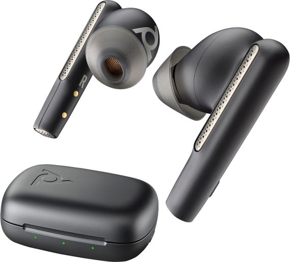 Навушники TWS Poly Voyager Free 60 Earbuds + BT700A + BCHC Black | Зображення 1