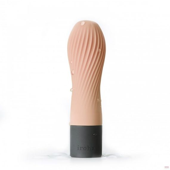 Міні вібратор нереалістичний Zen Iroha Tenga, медичний силікон, персиковий Sex Aura