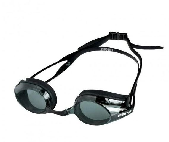 Окуляри для плавання Arena TRACKS чорний димчастий OSFM ‎3468333251099
