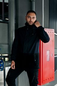 Куртка softshell Intruder "Citizen" синьо-чорна