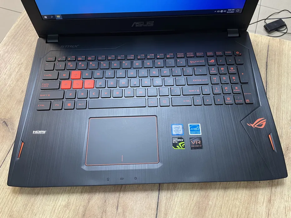Ноутбук  Asus Rog GL502 15.6  IPS core i7 7700HQ/12Gb/250Gb SSD+1Tb/GTX 1060 | Зображення 1