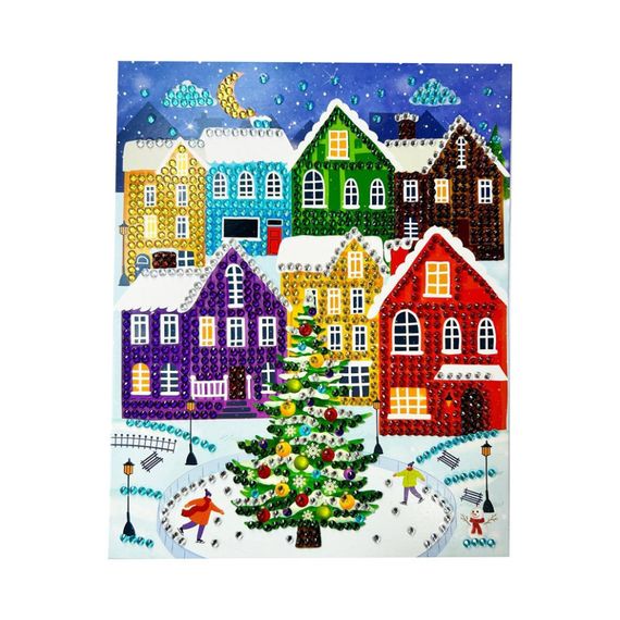 Набір для творчості діамантова мозаїка "Місто" НТ-34-04 | Зображення 1
