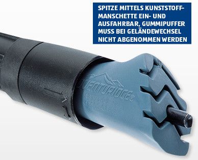 Палки карбоновые для скандинавской ходьбы Adventuridge 115 см | Зображення 7