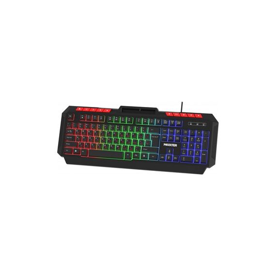 Клавіатура Maxxter KBG-UML-02B-UA USB UA Black (KBG-UML-02B-UA) | Зображення 1