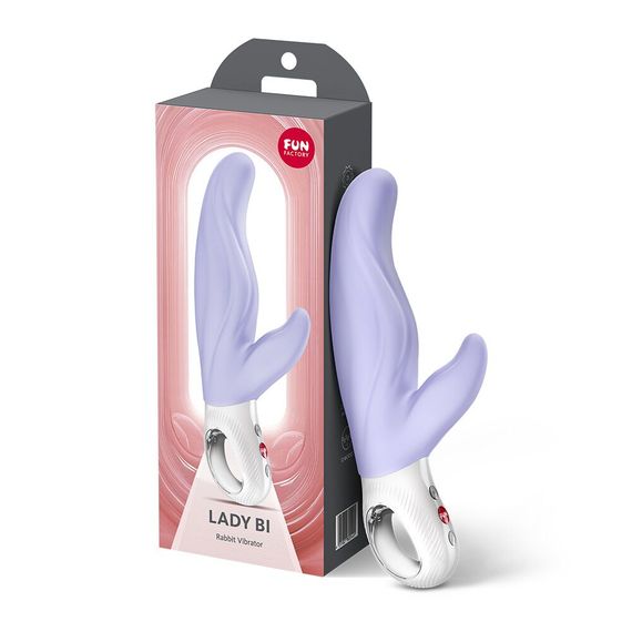 Вібратор-кролик для точки А Fun Factory LADY BI Purple, 2 мотори, 12 режимів | Зображення 7
