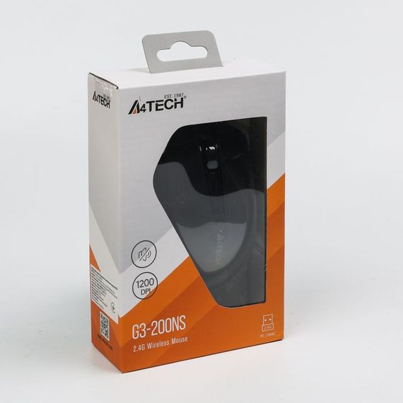 Миша бездротова A4Tech G3-200NS USB V-Track, чорна | Зображення 5